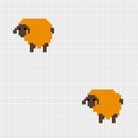 Copy of Sheep Cushion 18" x 18"